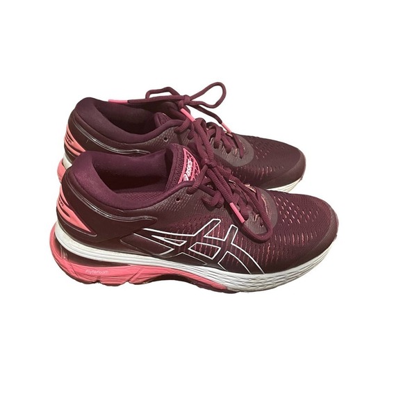 ASICS GEL-KAYANO 25 Womens Athletic Shoe Sneaker Purple Pink Size 6.5 1012A026 - Picture 4 of 9